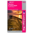 MAP,O/S Taunton & Lyme Regis (with Download)